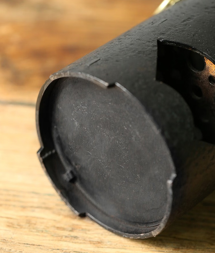 圓形手工鐵藝碳爐圍爐煮茶雙耳款碳爐(圖7) 圓形手工鐵藝碳爐圍爐煮茶雙耳款碳爐(圖7)