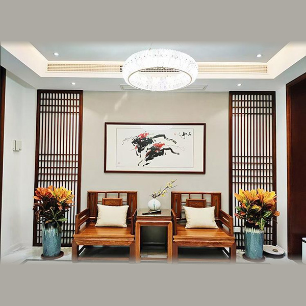 不銹鋼屏風(fēng)隔斷鏤空格柵客廳方通背景墻(圖1) 不銹鋼屏風(fēng)隔斷鏤空格柵客廳方通背景墻(圖1)