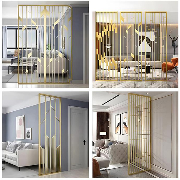 不銹鋼屏風(fēng)隔斷鏤空格柵客廳方通背景墻(圖1) 不銹鋼屏風(fēng)隔斷鏤空格柵客廳方通背景墻(圖1)