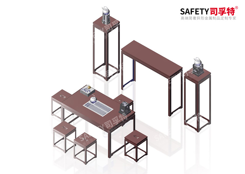 從“火塘烤茶”到“圍爐煮茶”，傳承中華茶文化 [精制鋼圍爐茶桌|炭火爐](圖6)