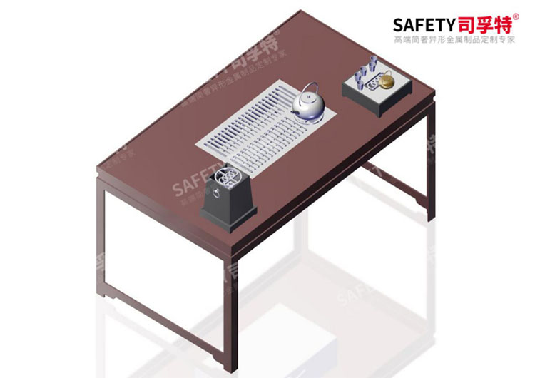 從“火塘烤茶”到“圍爐煮茶”，傳承中華茶文化 [精制鋼圍爐茶桌|炭火爐](圖8)