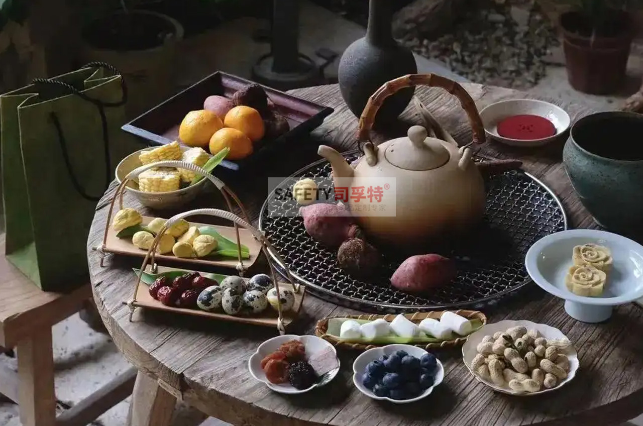 “圍爐煮茶”為什么火？年輕人追捧是有原因的-司孚特圍爐茶桌(圖4)