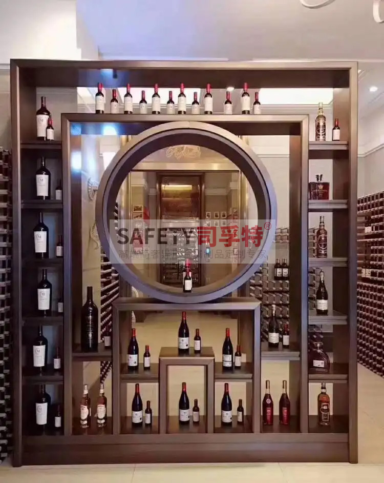 酒柜放到哪里合適？什么酒柜顯得高檔？【不銹鋼酒柜(圖2)