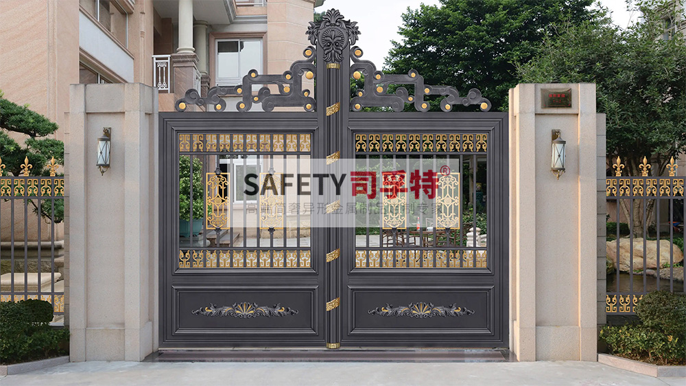 別墅大門用什么材質(zhì)好？[別墅銅門，鋁藝別墅大門](圖5)