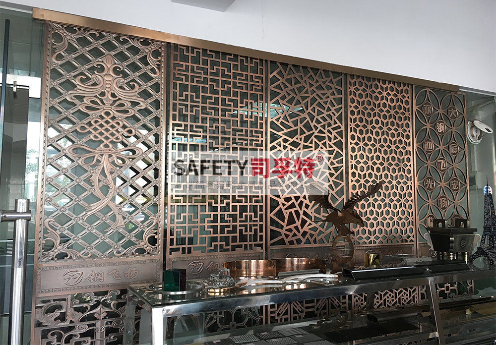 不銹鋼屏風隔斷有哪些特點[司孚特金屬屏風，不銹鋼屏風](圖3)