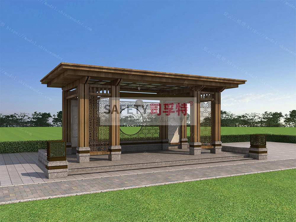 精制不銹鋼涼亭逐漸代替木質(zhì)涼亭，精制不銹鋼涼亭有哪些優(yōu)勢(圖2)